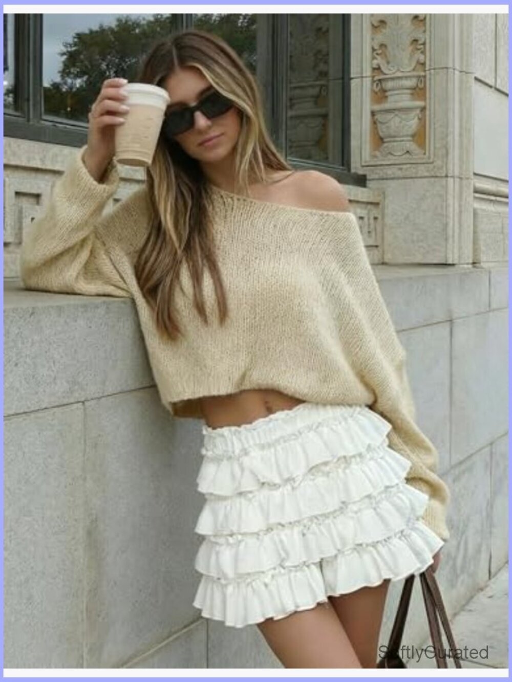 Ruffle Shorts Bloomers Micro Y2K Puffy Mini Shorts Skort - Picture 4 of 7